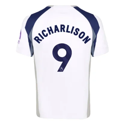 Tottenham Hotspur Herr Hemmatröja 2025/26 – Richarlison 9 – Kortärmad Fotbollströja