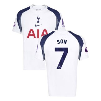 Tottenham Hotspur Herr Hemmatröja 2025/26 Son Heung-Min #7 Kortärmad Billig Fotbollströja