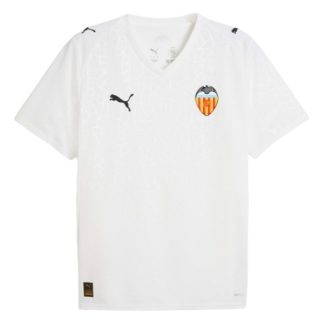 Valencia CF Herr Hemmatröja 2025/26 Kortärmad Billig Fotbollströja