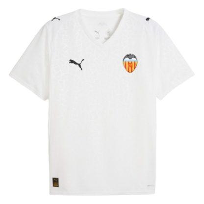 Valencia CF Herr Hemmatröja 2025/26 Kortärmad Billig Fotbollströja