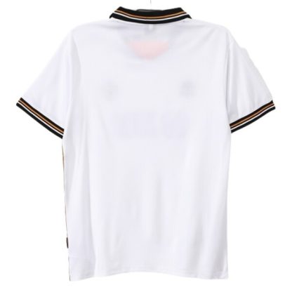 Valencia CF Herr Hemmatröja Retro 1999-2000 Kortärmad Billig Fotbollströja-1
