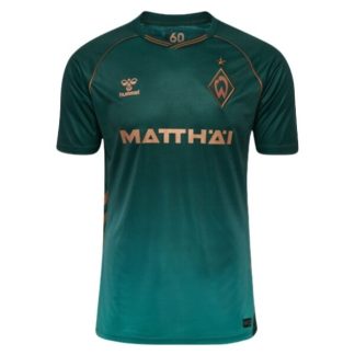 Werder Bremen Herr Tredjetröja 2025/26 Kortärmad Billig Fotbollströja