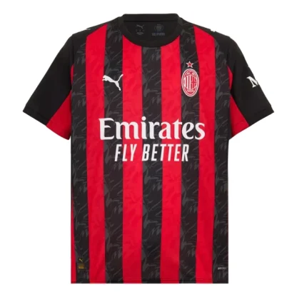 AC Milan Hemmatröja 2025/26 Kortärmad Fotbollströja