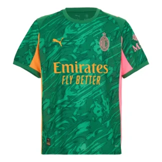 AC Milan Herr Målvakt Tredjetröja 2025/26 Grön Kortärmad Fotbollströja
