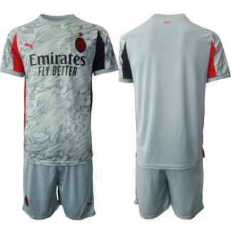 AC Milan Målvaktsställ Hemma Herr 2025/26 – Blå Kortärmad Tröja + Shorts