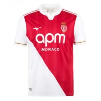 AS Monaco 2025/26 Hemmatröja Herr Kortärmad Fotbollströja