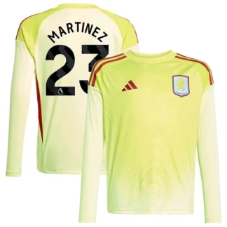 Aston Villa Herrmålvaktströja 2025/26 Emiliano Martinez 23 Långärmad