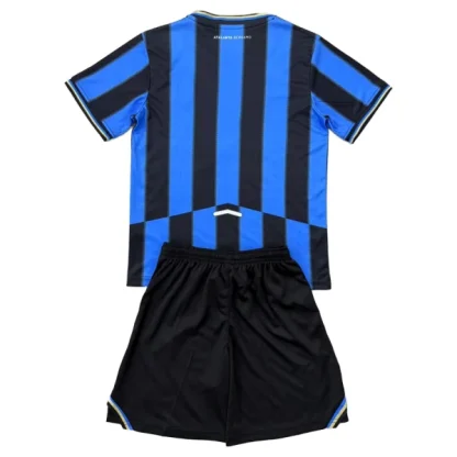 Atalanta BC Barn Hemmatröja 2025/26 Kortärmad Fotbollsställ med Shorts-1