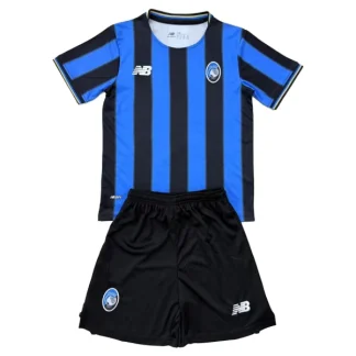 Atalanta BC Barn Hemmatröja 2025/26 Kortärmad Fotbollsställ med Shorts