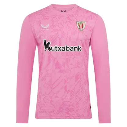 Athletic Bilbao Målvakt Bortatröja Herr 2025/26 Långärmad Rosa
