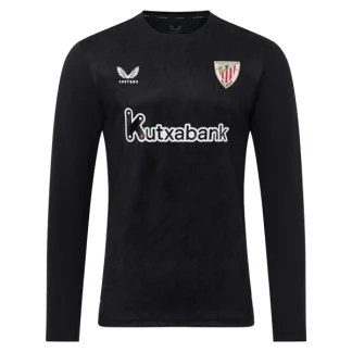 Athletic Bilbao Målvakt Hemmatröja Herr 2025/26 Långärmad Svart