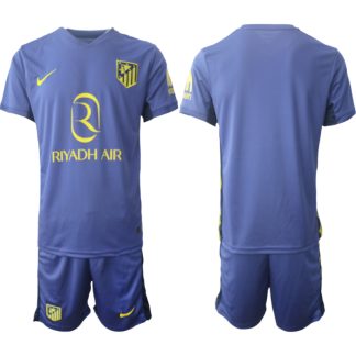 Atlético Madrid Bortaställ Herr 2025/26 – Kortärmad Fotbollströja + Shorts