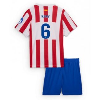 Atlético Madrid Hemmaställ 2025/26 Barn Koke #6 Kortärmad Fotbollströja + Shorts