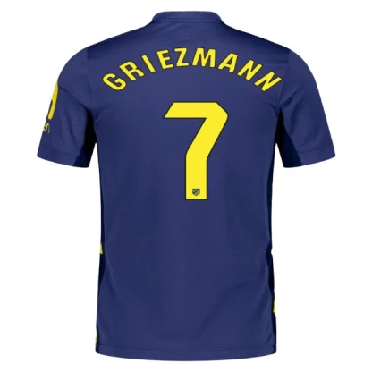 Atlético Madrid Herr Bortatröja 2025/26 – Antoine Griezmann 7 – Kortärmad Fotbollströja