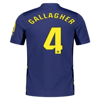 Atlético Madrid Herr Bortatröja 2025/26 – Conor Gallagher 4 – Kortärmad Fotbollströja