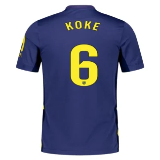 Atlético Madrid Herr Bortatröja 2025/26 – Koke 6 – Kortärmad Fotbollströja