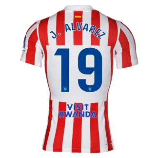 Atlético Madrid Herr Hemmatröja 2025/26 – Julian Alvarez 19 – Kortärmad Fotbollströja