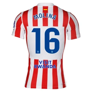 Atlético Madrid Herr Hemmatröja 2025/26 – Nahuel Molina 16 – Kortärmad Fotbollströja
