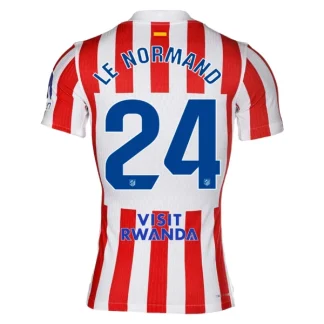 Atlético Madrid Herr Hemmatröja 2025/26 – Robin Le Normand 24 – Kortärmad Fotbollströja