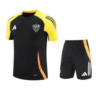 Atlético Mineiro Träningströja Barn 2025/26 Kortärmad Fotbollsställ med Shorts