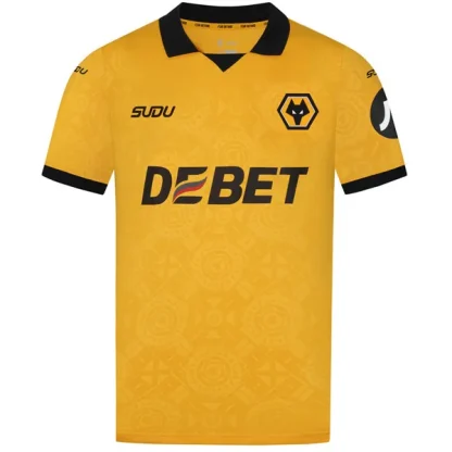 Billig Wolves FC Herr Hemmatröja 2025/26 – Kortärmad Fotbollströja