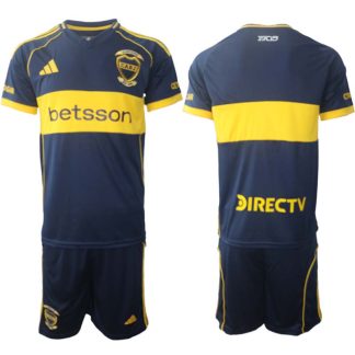 Boca Juniors Hemmaställ Herr 2025/26 – Kortärmad Fotbollströja + Shorts