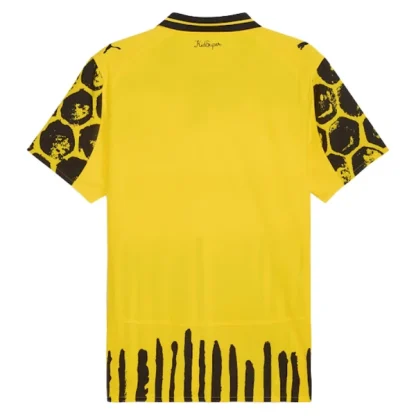 Borussia Dortmund KidSuper Herr Hemmatröja Special Edition 2025/26 FIFA Klubblags-VM Gul Kortärmad-1