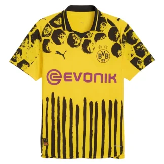 Borussia Dortmund KidSuper Herr Hemmatröja Special Edition 2025/26 FIFA Klubblags-VM Gul Kortärmad