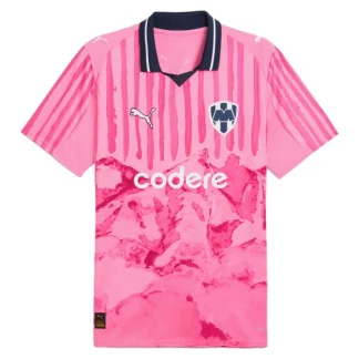 CF Monterrey KidSuper Herr Bortatröja 2025/26 FIFA Klubblags-VM Rosa Kortärmad Tröja