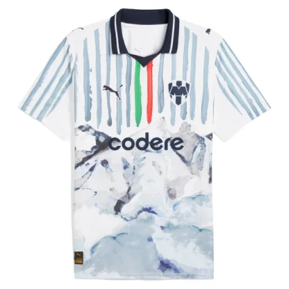 CF Monterrey KidSuper Herr Hemmatröja 2025/26 FIFA Klubblags-VM Vit Kortärmad Tröja