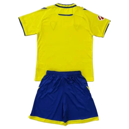 Cádiz CF Barn Hemmatröja 2025/26 Kortärmad Fotbollsställ med Shorts-1