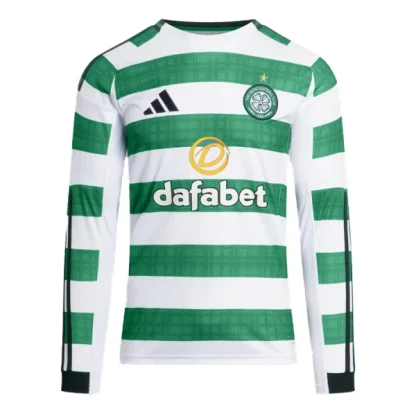 Celtic FC Herr Hemmatröja 2025/26 – Långärmad Fotbollströja