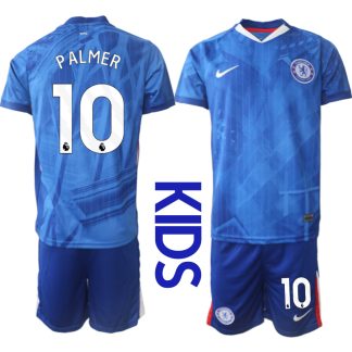 Chelsea FC Hemmaställ Barn 2025/26 – Cole Palmer 10 – Kortärmad Fotbollströja + Shorts