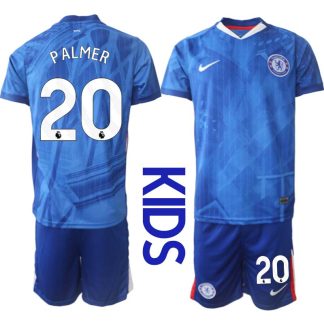 Chelsea FC Hemmaställ Barn 2025/26 – Cole Palmer 20 – Kortärmad Fotbollströja + Shorts
