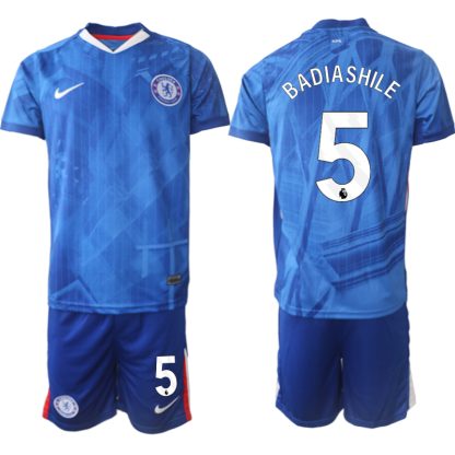 Chelsea FC Hemmaställ Herr 2025/26 – Benoit Badiashile 5 – Kortärmad Fotbollströja + Shorts