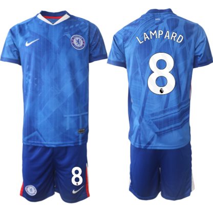 Chelsea FC Hemmaställ Herr 2025/26 – Frank Lampard 8 – Kortärmad Fotbollströja + Shorts