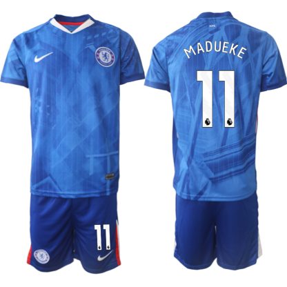 Chelsea FC Hemmaställ Herr 2025/26 – Noni Madueke 11 – Kortärmad Fotbollströja + Shorts
