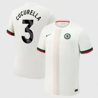 Chelsea Herr Bortatröja 2025/26 – Marc Cucurella 3 – Kortärmad Fotbollströja