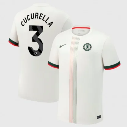 Chelsea Herr Bortatröja 2025/26 – Marc Cucurella 3 – Kortärmad Fotbollströja