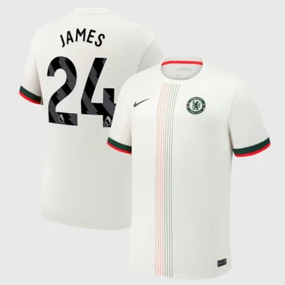 Chelsea Herr Bortatröja 2025/26 – Reece James 24 – Kortärmad Fotbollströja