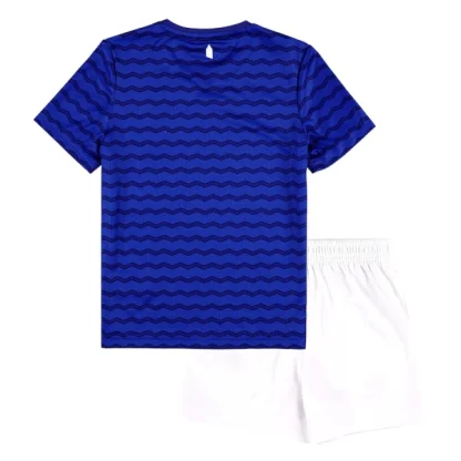Everton Barn Hemmatröja 2025/26 Kortärmad Fotbollsställ med Shorts-1
