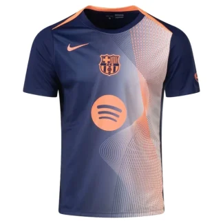 FC Barcelona Uppvärmningströja Tredje Herr 2025/26 – Kortärmad Fotbollströja