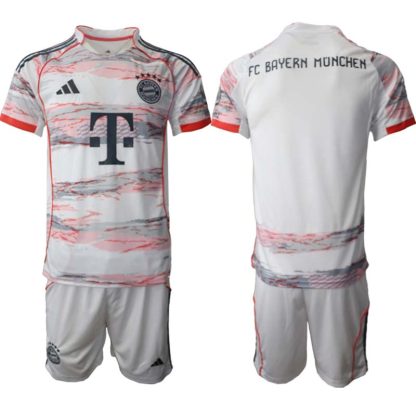 FC Bayern München Bortaställ Herr 2025/26 – Kortärmad Fotbollströja + Shorts