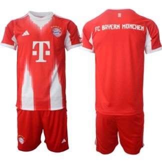FC Bayern München Hemmaställ Herr 2025/26 – Kortärmad Fotbollströja + Shorts