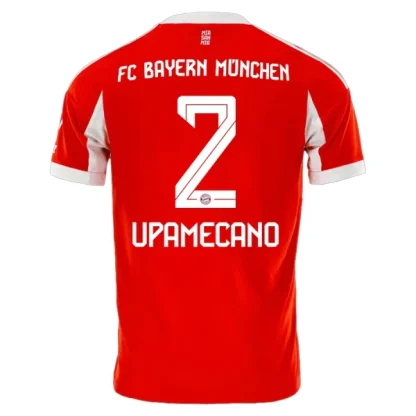FC Bayern München Herr Hemmatröja 2025/26 – Dayot Upamecano 2 – Kortärmad Fotbollströja