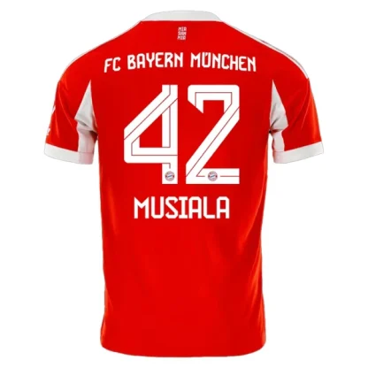 FC Bayern München Herr Hemmatröja 2025/26 – Jamal Musiala 42 – Kortärmad Fotbollströja