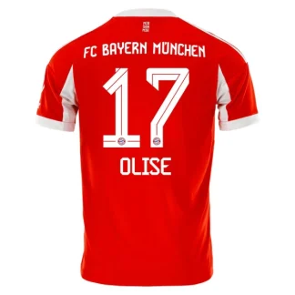 FC Bayern München Herr Hemmatröja 2025/26 – Michael Olise 17 – Kortärmad Fotbollströja