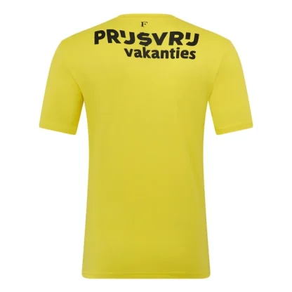 Feyenoord Målvaktströja 2025/26 Gul Kortärmad Herr Fotbollströja-1