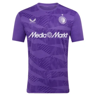 Feyenoord Målvaktströja Herr 2025/26 Lila Tredje Kortärmad