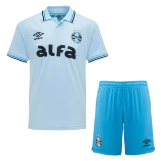 Grêmio FBPA Barn Bortatröja 2025/26 Kortärmad Fotbollsställ med Shorts